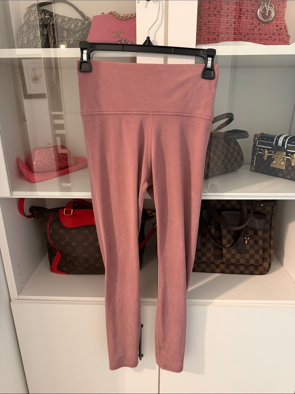 Vuori Rose Mauve High-Waist Leggings